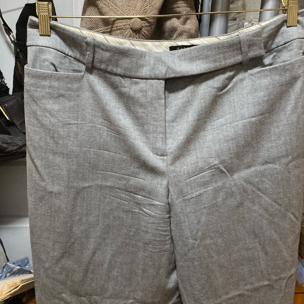 Talbots petite fully lined wool pants.